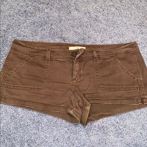 Hollister Brown Shorts